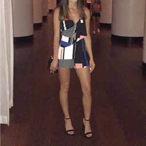 Finders Keepers Geo Print Romper